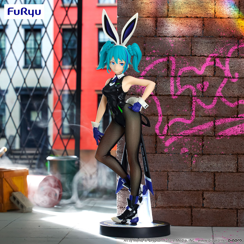 Hatsune Miku BiCute Bunnies Figure -Street Violet Color ver.- | Ultra Tokyo  Connection